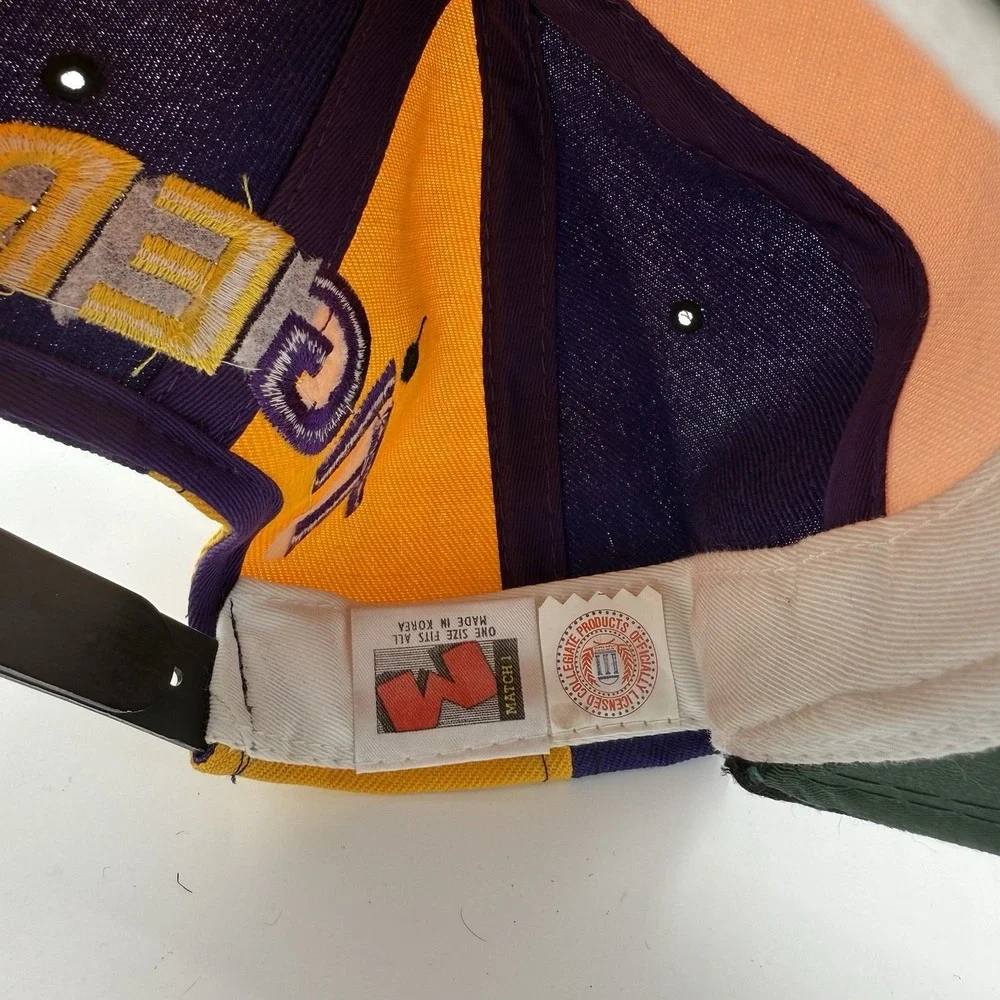 Vintage Louisiana State University LSU Tigers Snapback Cap Hat‎ 90s NCAA